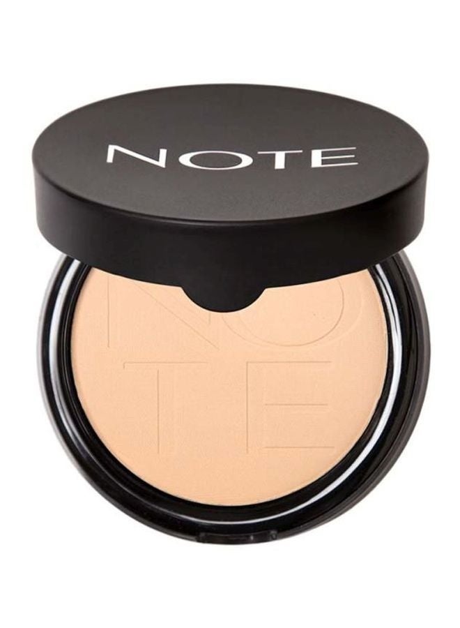 بودرة مضغوطة لامعة لملمس ناعم 01 - بيج